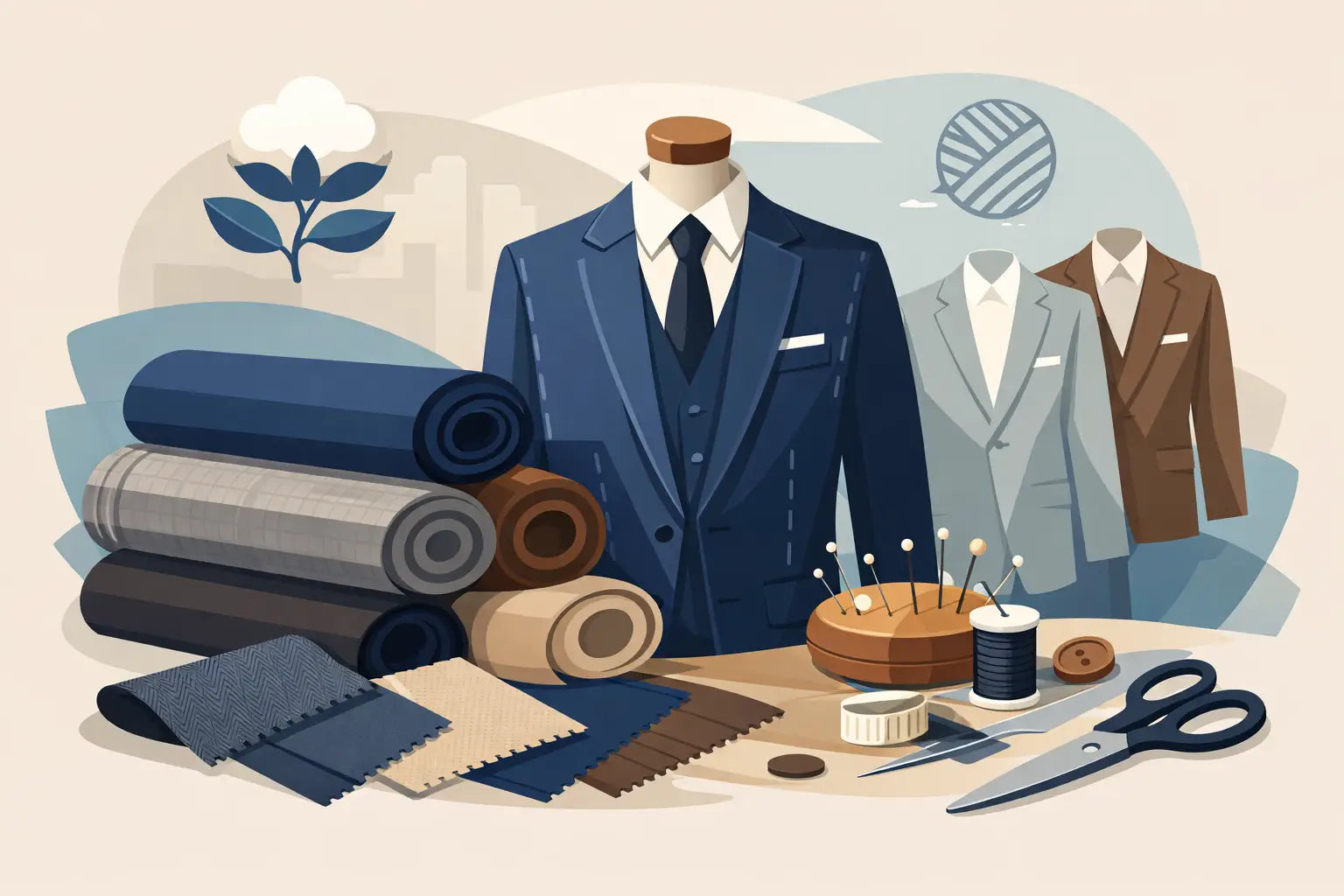 Best Fabric for Custom Suits: What to Choose