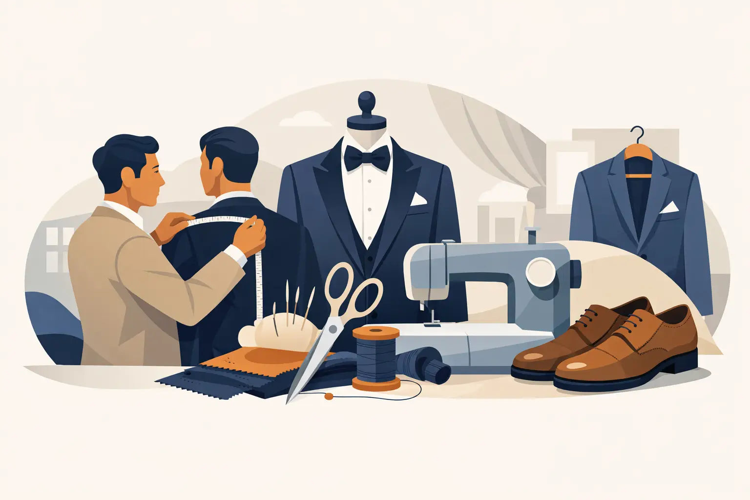 What Defines a Luxury Tailoring Service?