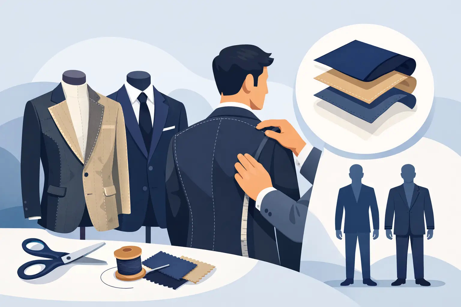 How to Choose Suit Canvas for Better Fit