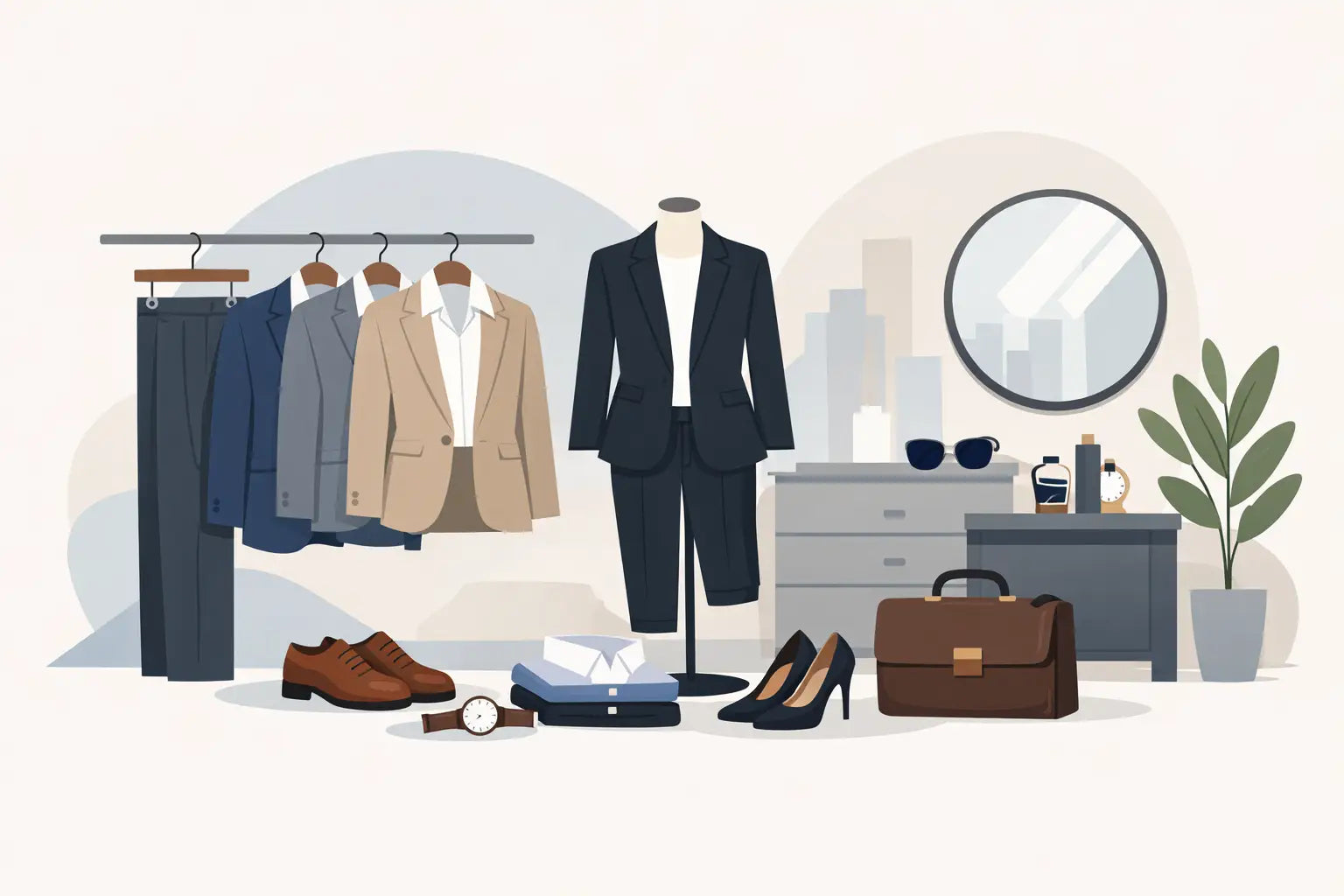 How to Build a Capsule Suiting Wardrobe