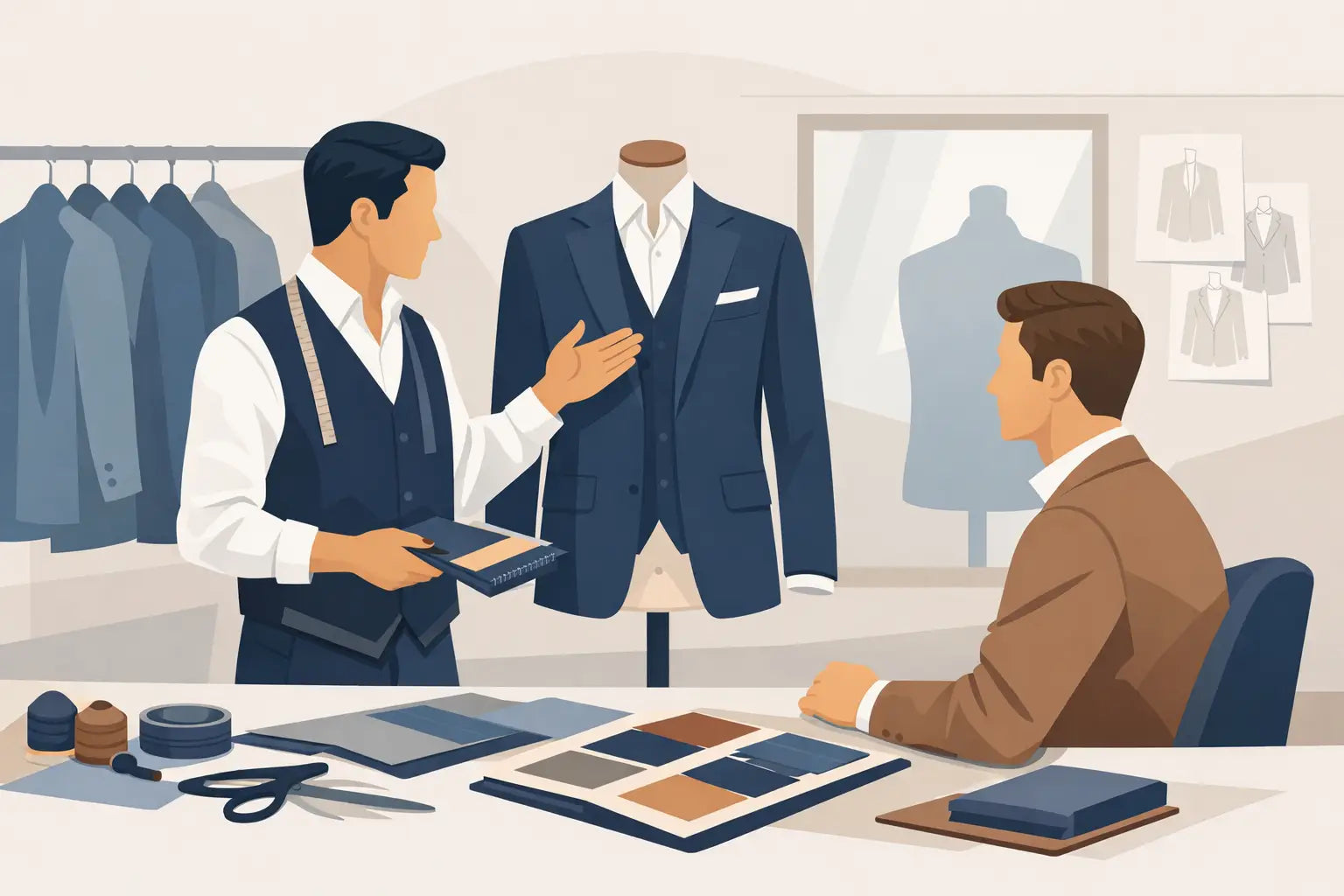 Bespoke Suit Consultation Process Explained