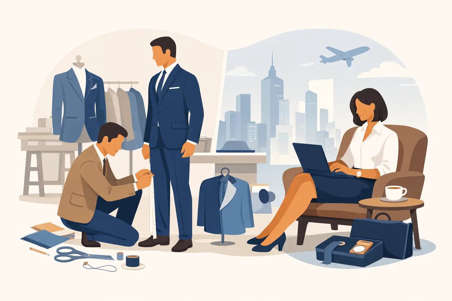 Private Tailoring for Busy Professionals