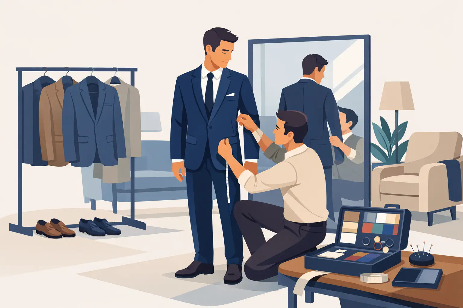 Private Suit Fitting at Home, Done Right