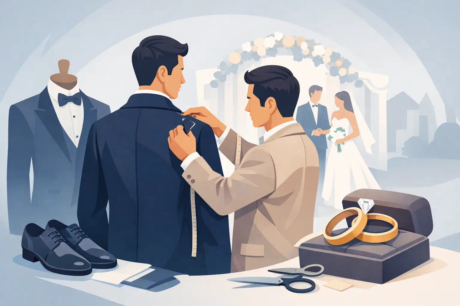 Custom Wedding Overcoat Done Properly