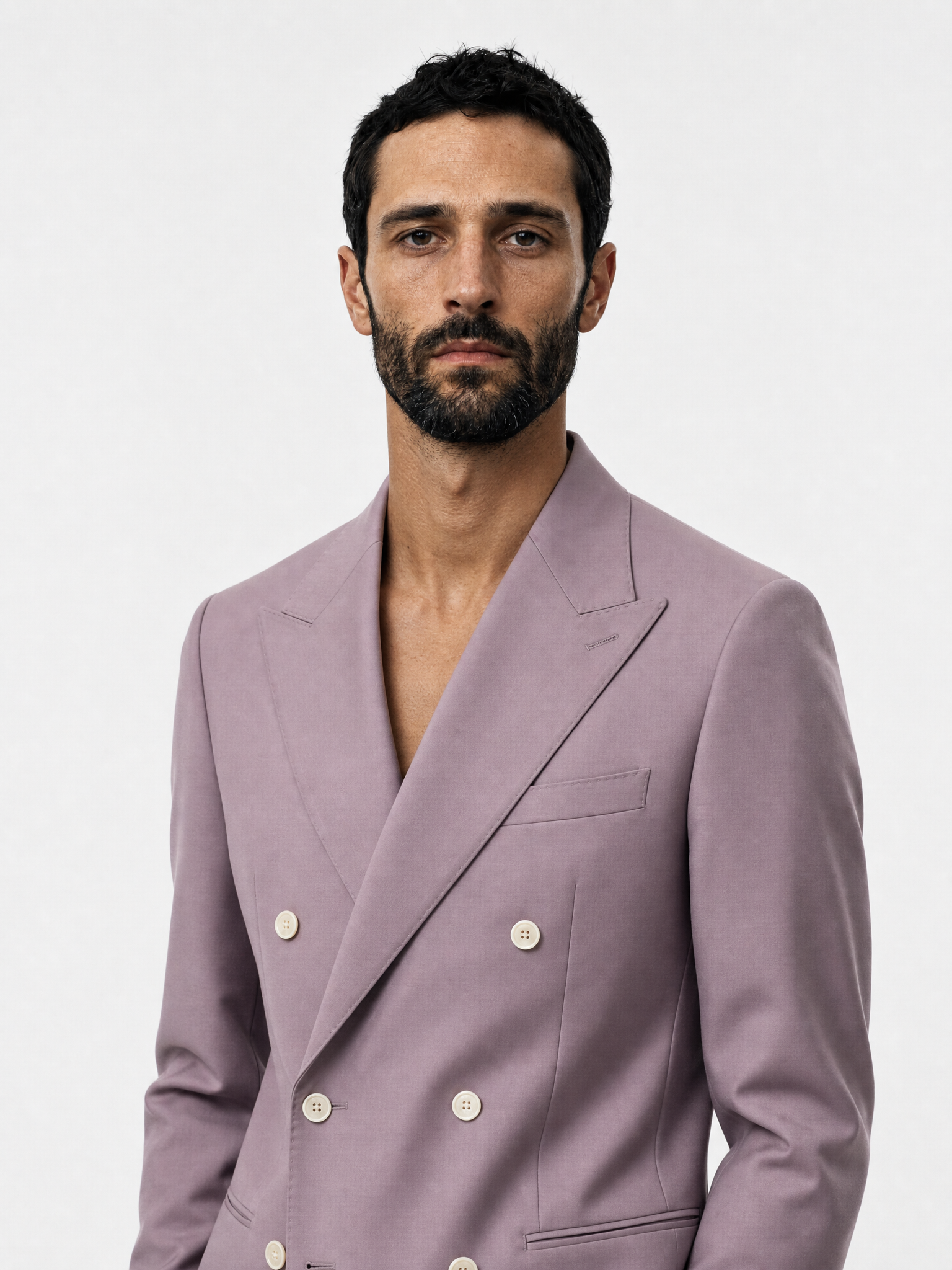 Veste indigo ajustée